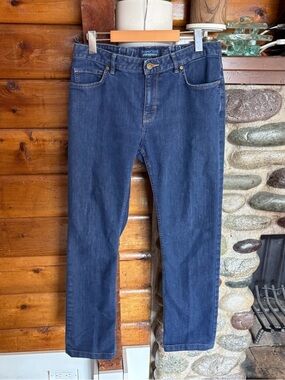 Patagonia Straight Regular Dark Wash Jeans Size 31 Organic Cotton Denim